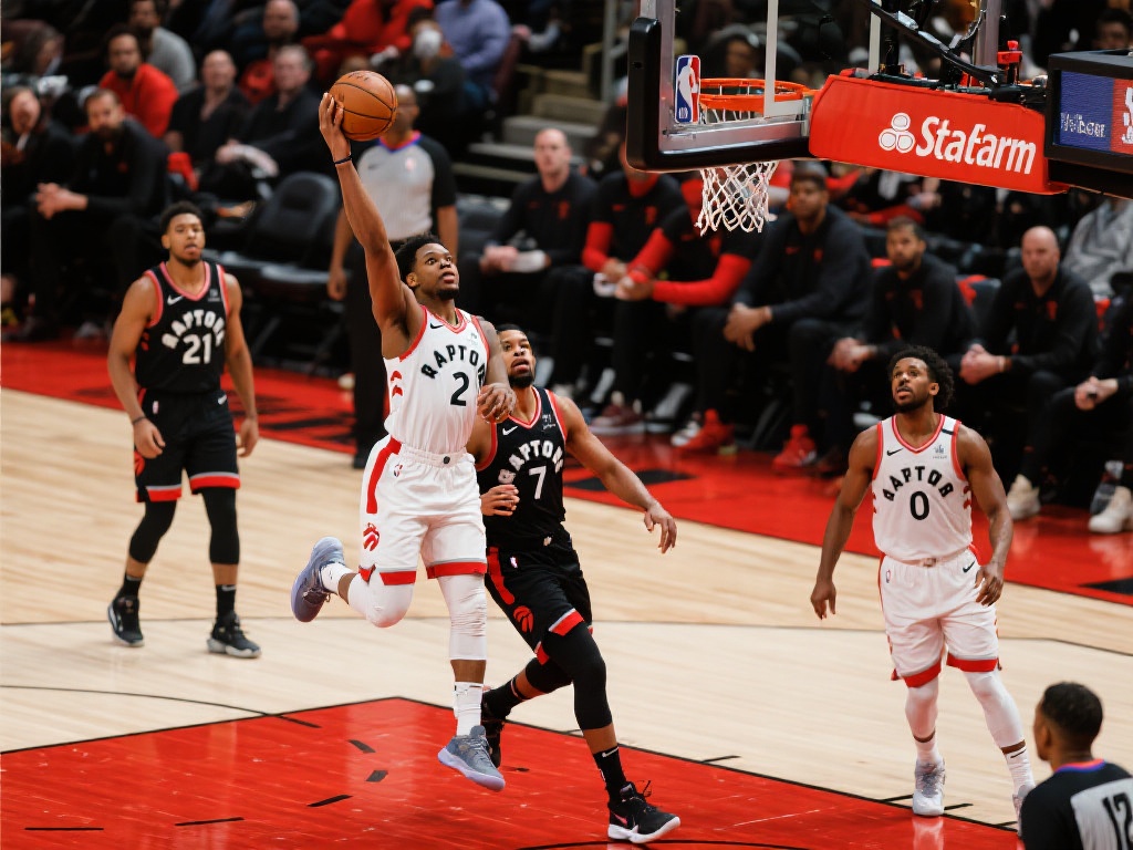 猛龙狂胜篮网 克拉克斯顿空砍22+11遭5连败 这场比赛猛龙的整体进攻表现尤为突出。他们