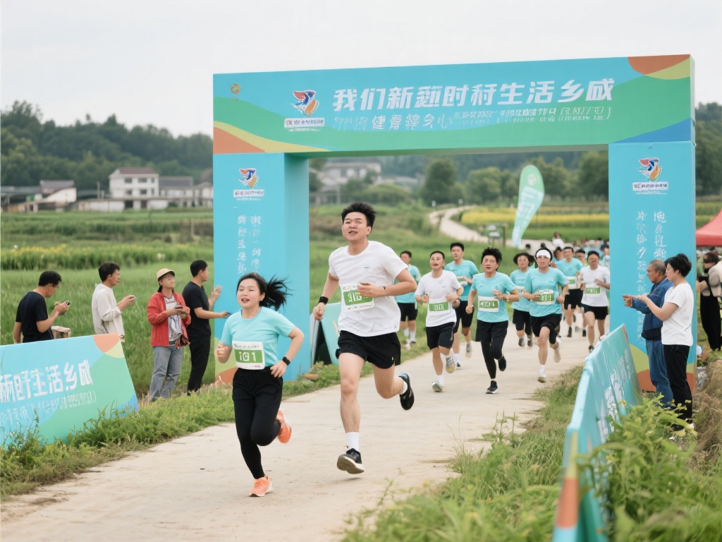 “上饶婺源站:全国和美乡村健康跑活动盛大开启” 通过这样的活动,我们看到了一种全新的生活