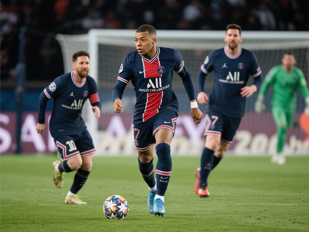 火力全开!姆巴佩连续五季至少斩获35球 此外,巴黎圣日耳曼的战术体系也为他提供了