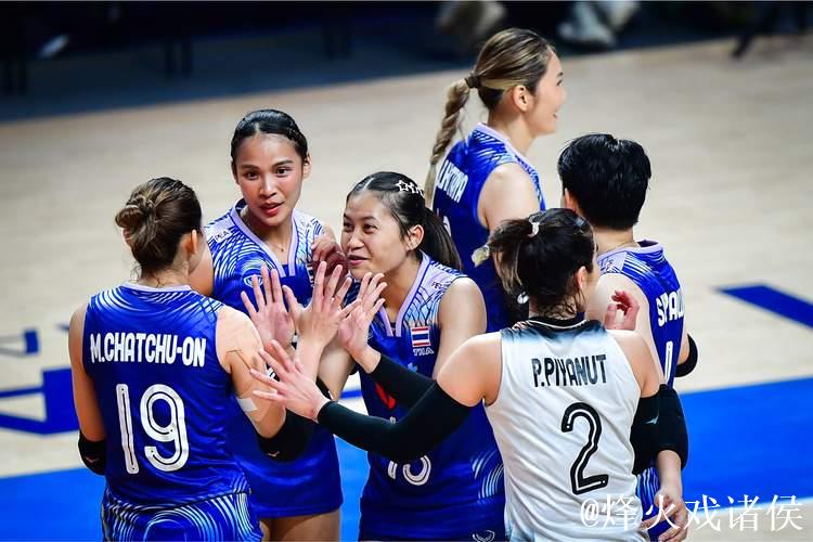 泰国女排五局鏖战险胜越南，决胜局激战至25分夺胜